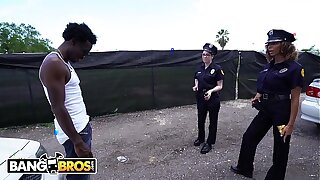 BANGBROS - Lucky Suspect Gets Tangled End up Some Super Sexy Female Cops